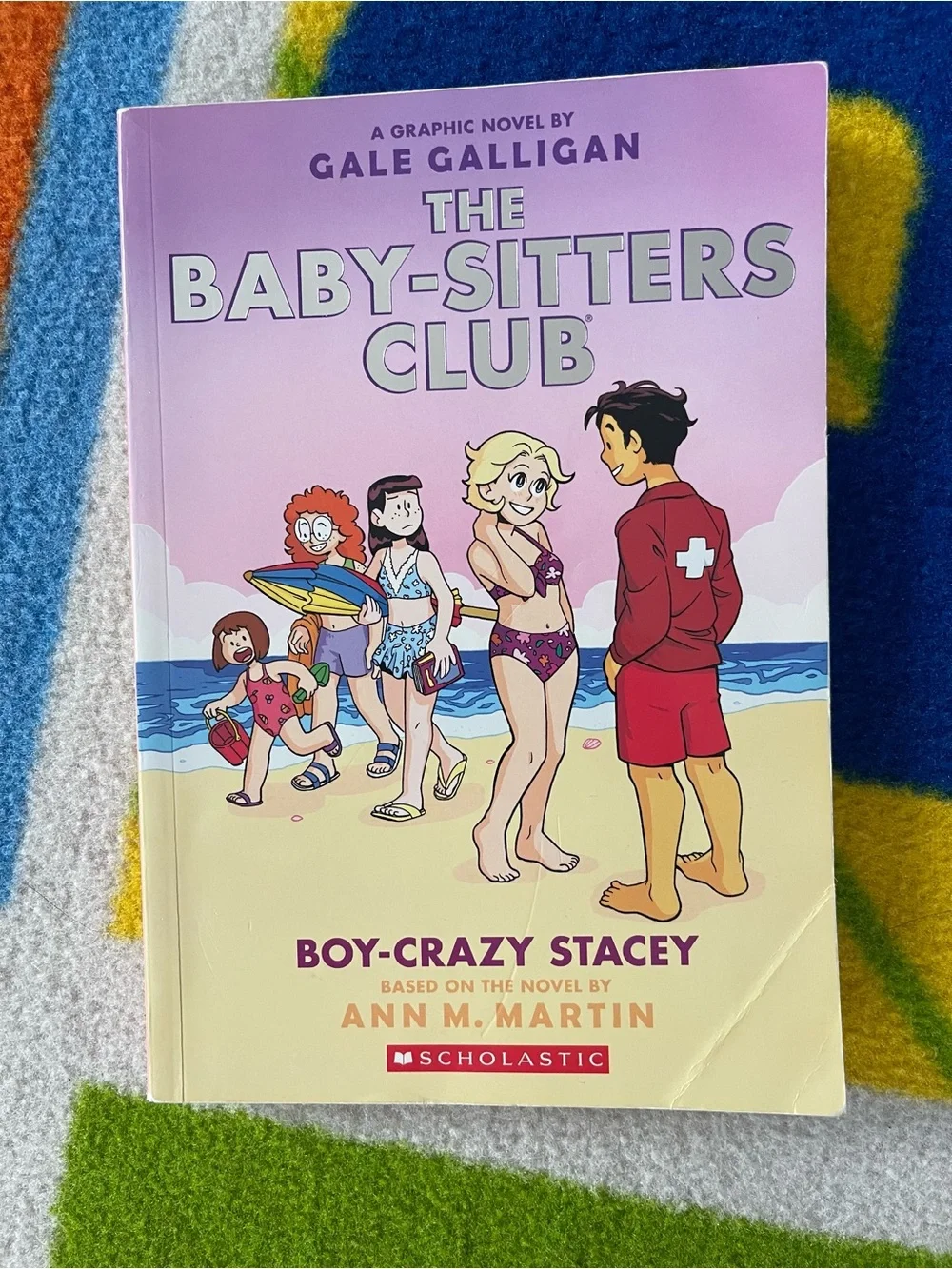 Kids Graphic Novel Book Lot Baby-Sitters Club Ghosts Picture Day Mr Wolf
